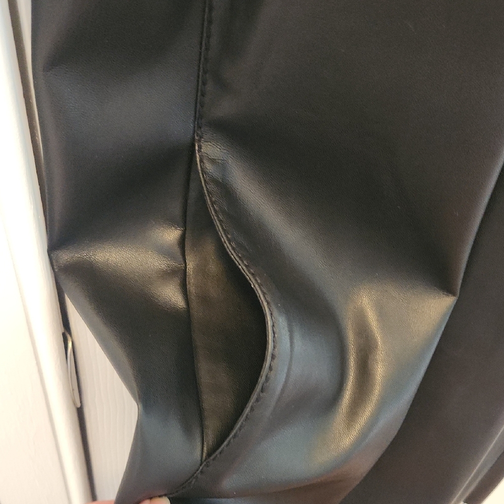 Sachin + Babi Black Quilted Puff Sleeve SAMPLE Dress - Picture 6 of 8